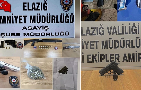 12 aranan şahıs ve bir zanlı yakalandı