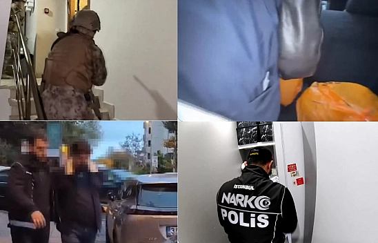 13 ilde uluslararası uyuşturucu şebekesine darbe: 42 gözaltı