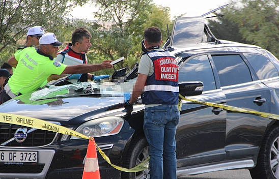 2 Kişinin Öldüğü Kaza Kamerada