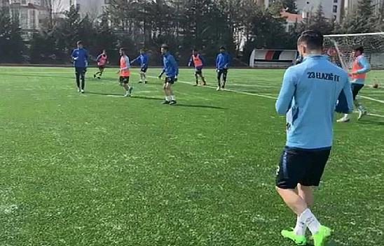 23 Elazığ FK, Anadolu Üniversitesi maçı için hazırlıklarını tamamladı