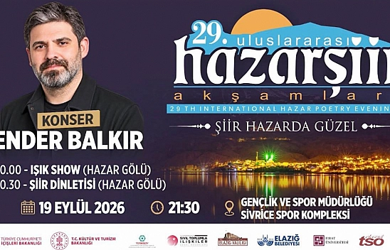 29. Uluslararası Hazar Şiir Akşamları başlıyor