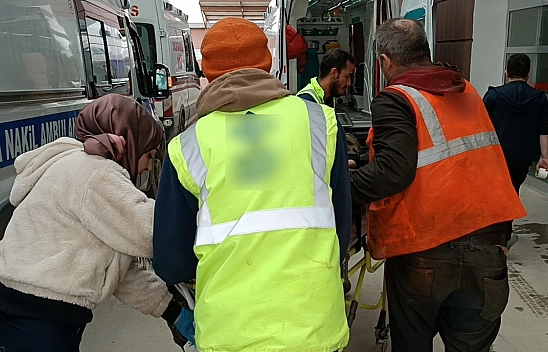 3. Kattan Düşen İşçi Yaralandı