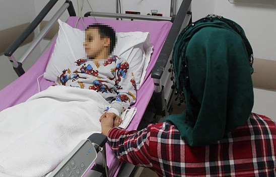 8 Yaşındaki Çocuk 'Güldüğü İçin' Bu Hale Getirildi!