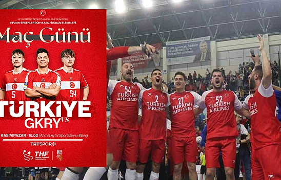 A Milli Erkek Hentbol Takımı Elazığ'da sahne alıyor