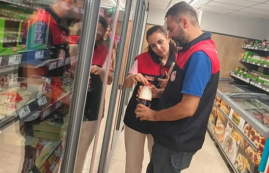 Ağın'da gıda işletmelerine denetim