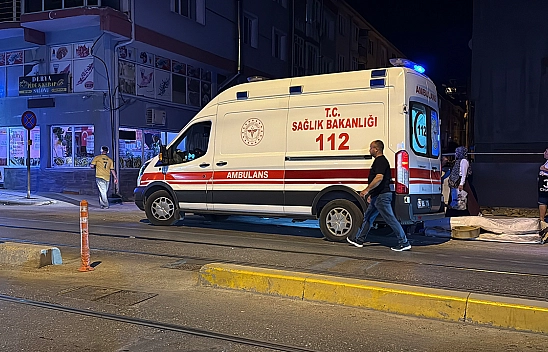 Aile içi kavgada kadın eşi tarafından darp edildi