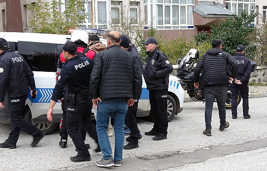 Aile içi kavgada korku dolu anlar