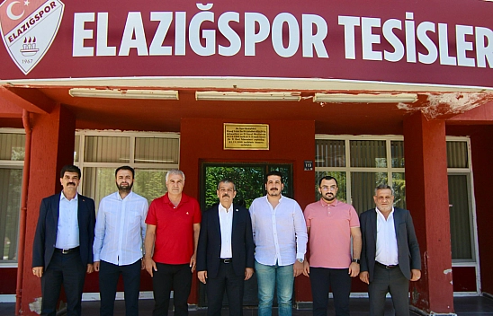Ak Parti Elazığ Milletvekili Prof. Dr. Erol Keleş'ten Elazığspor'a ziyaret