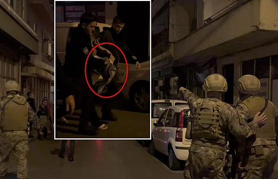 Annesini saatlerce rehin aldı: Özel harekat devreye girdi