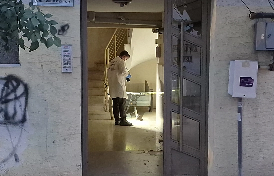 Apartman deposunda şüpheli ölüm