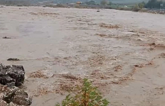 Aşırı Yağış Sonrası Dipni Çayı Coştu