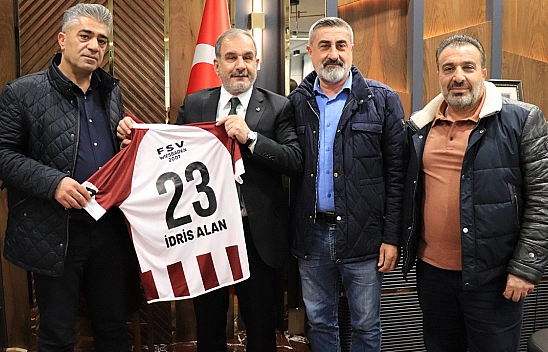 Avrupa'daki İş İnsanlarından Başkan Alan'a Ziyaret