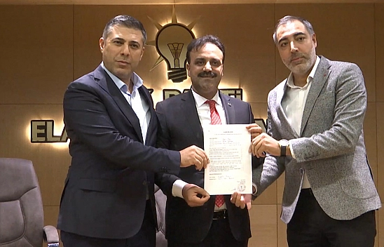 Aydın Ayaz AK Parti Yazıkonak Belde Belediye Başkan Aday Adayı Resmi Başvurusunu Yaptı