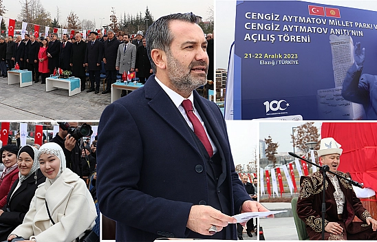 Aytmatov Parkı Açıldı