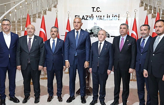 Bakan Ersoy'dan Elazığ Valiliği'ne ziyaret