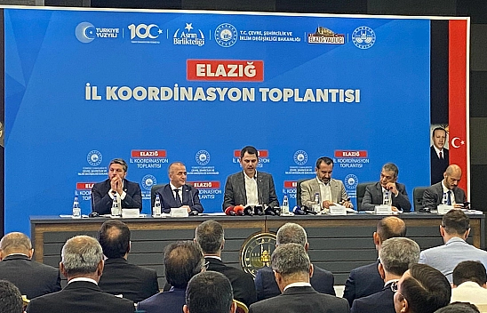 Bakan Kurum: Ne Zaman Azme İhtiyacım Olsa Aklıma Harput Kalesi Gibi Dim Dik Duran Elazığlılar Gelir