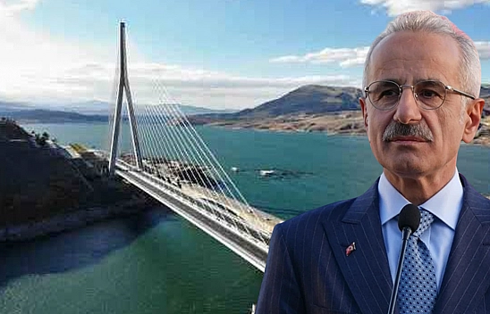 Bakan Uraloğlun'ndan Kömürhan Köprüsü üzerinden çarpıcı hesap