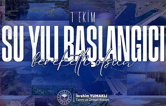 Bakan Yumaklı: Yeni 'Su Yılı' bugün başlıyor