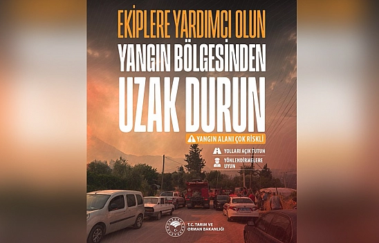 Bakanlıktan orman yangınları için kritik uyarı