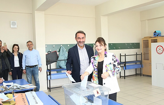 Başkan Adayı Av. Çağlar Duran Oyunu Kullandı