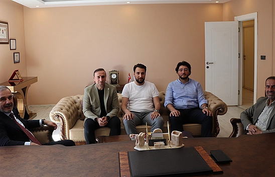 Başkan Alan'dan ELSAD'A Ziyaret