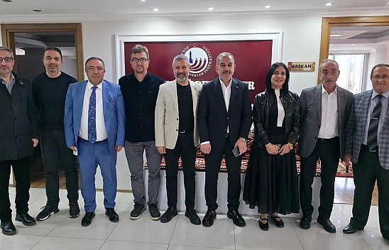 Başkan Alan Ege Elazığ Dernekler Federasyonu'nu ziyaret