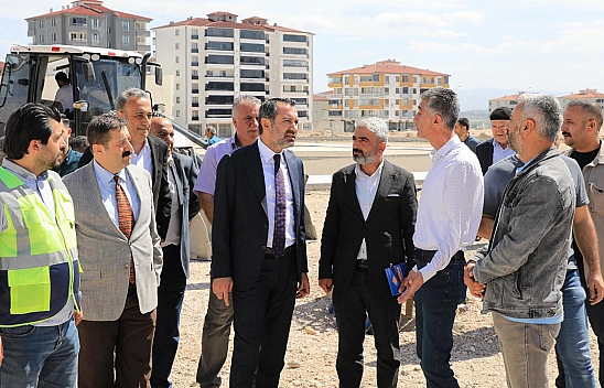 Başkan Şahin Şerifoğulları, Sahada İncelemelerde Bulundu