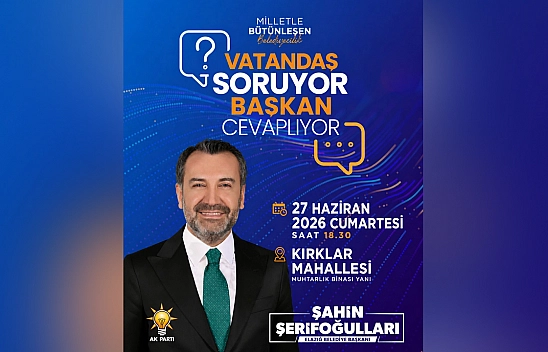 Başkan Şerifoğulları, Kırklar Mahallesi'nde vatandaşlarla buluşuyor