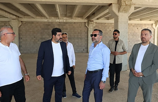 Başkan Şerifoğulları, Mobilyacılar Sitesi'nde incelemede bulundu