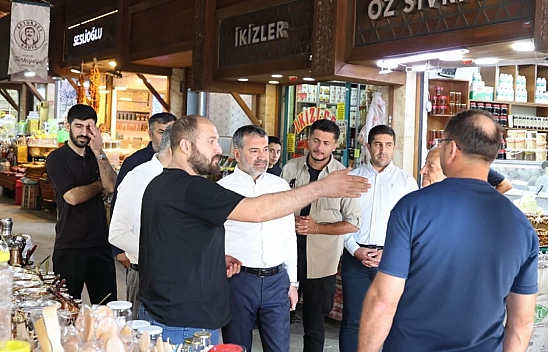 Başkan Şerifoğulları'ndan Ahilik Haftası'nda esnaf ziyareti