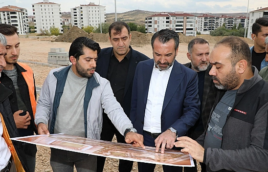 Başkan Şerifoğulları, Spor Köyü İnşa Çalışmalarını İnceledi