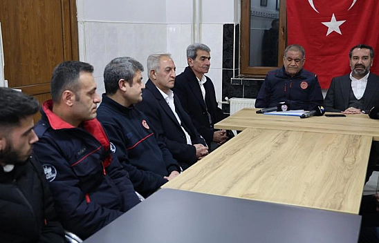 Başkan Şerifoğulları Yılın Son Gününde İtfaiye Personeliyle Buluştu