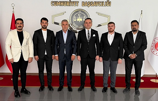 Başkan Toprak'tan Cumhuriyet Başsavcısı Yeğin'e ziyaret