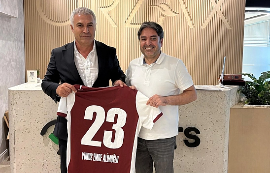 Başkan Toprak'tan Orzax CEO'su Yunus Emre Alimoğlu'na ziyaret