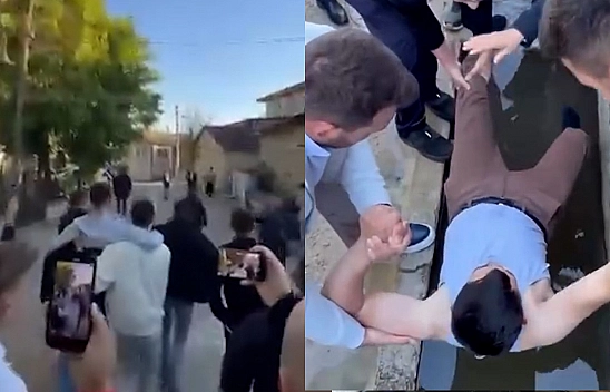 Bayram sabahı soğuk şaka! Yataklarından alıp oluğa attılar
