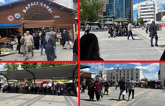 Bayram telaşı Elazığ sokaklarına taştı