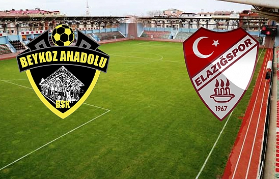 Beykoz Anadolu- Elazığspor Maçı canlı anlatım