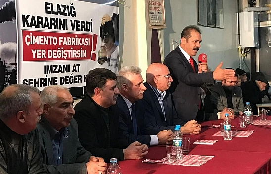 Bilal Çoban'dan Çimento Fabrikası çağrısı