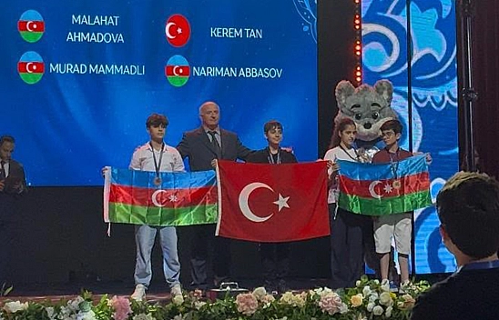 BİLSEM'li gençler Bakü'de tarih yazdı: 1 Altın, 2 bronz, 3 mansiyon
