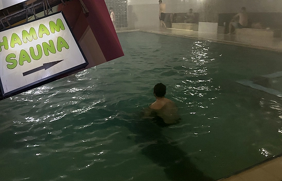 Bingöl'de soğuk havalar kaplıcalara ilgiyi arttırdı