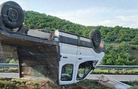 Bingöl-Elazığ karayolunda korkutan kaza