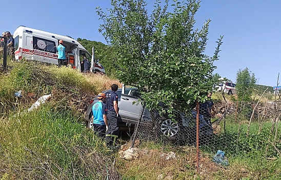 Bingöl-Elazığ karayolunda Korkutan kaza: 2 yaralı