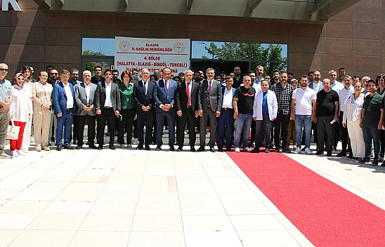 Bölge'nin Sağlık Müdürlükleri Elazığ'da Toplandı
