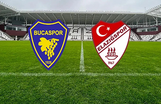 Bucaspor 1928 - Elazığspor maçı canlı anlatım