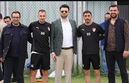 Bursaspor Başkanı Enes Çelik'ten Elazığspor'a moral ziyareti