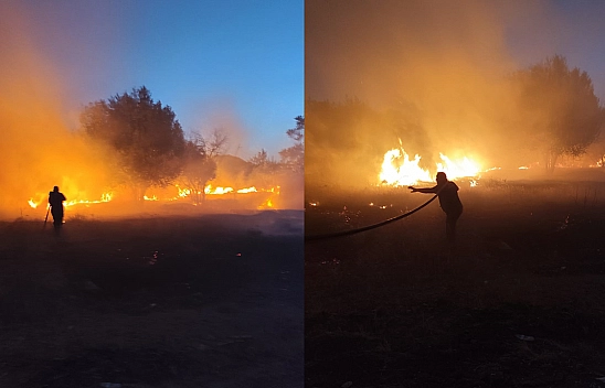 Çaydaçıra'da Yangın!