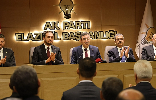 Cevdet Yılmaz Elazığ'da konuştu: 'Etrafımız ateş çemberi ama Türkiye bir istikrar limanıdır'