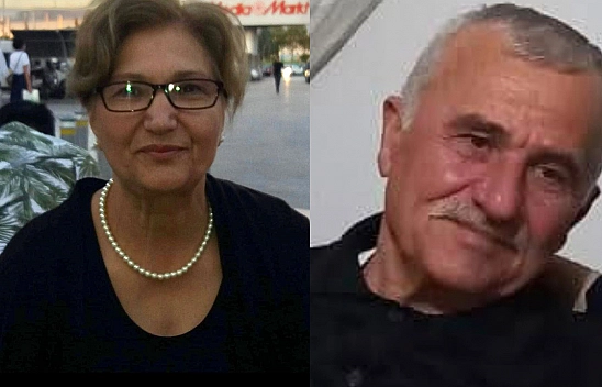 Cinayet kurbanı çift toprağa verildi