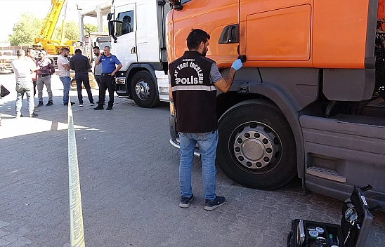 Cinayetin azmettiricisi olarak gördüğü akrabasına tırla çarptı