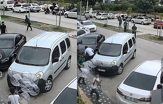 Darp Edilen Kurye Dehşet Saçtı